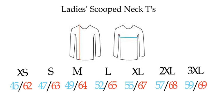 African Apparel Signature Scooped Neck Ladies' T (End of Range)