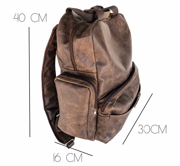 The All Rounder Leather Backpack