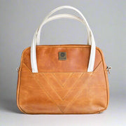 Toffee Ladies Leather Laptop Bag