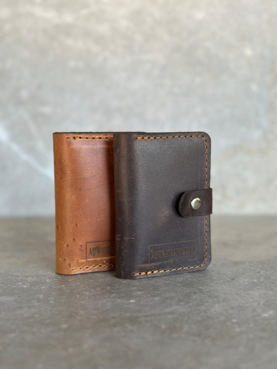The Mini Compact Leather Wallet – African Apparel