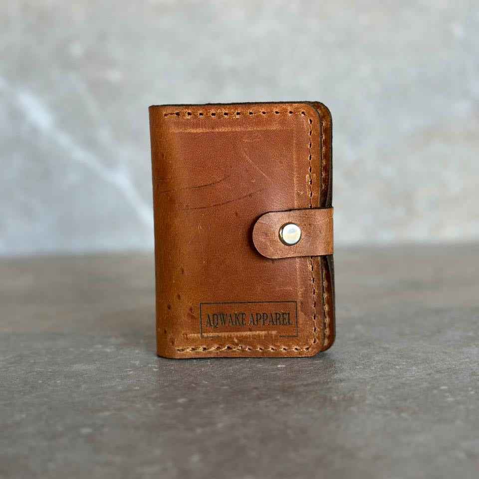 The Mini Compact Leather Wallet - African Apparel