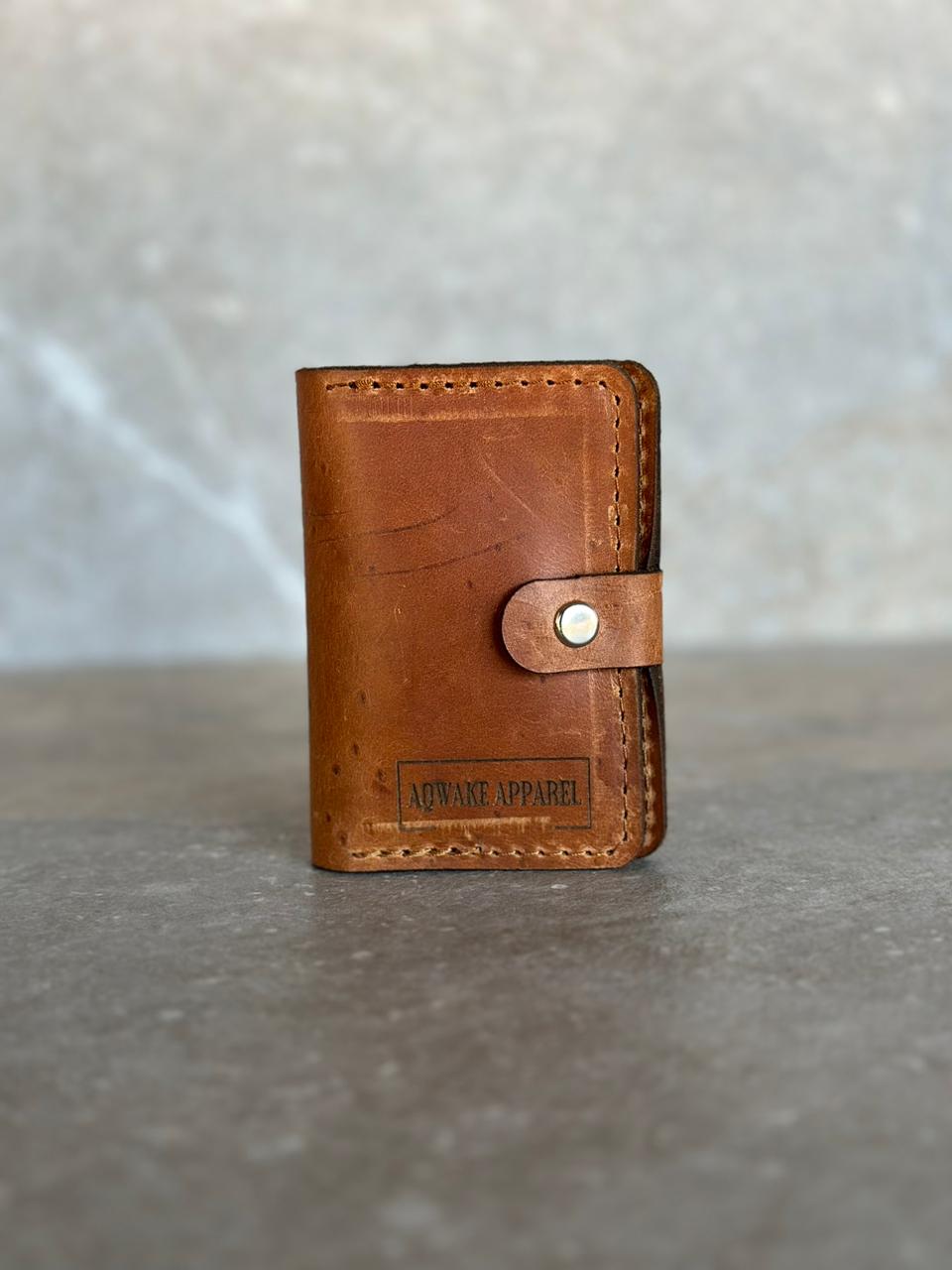 The Mini Compact Leather Wallet – African Apparel