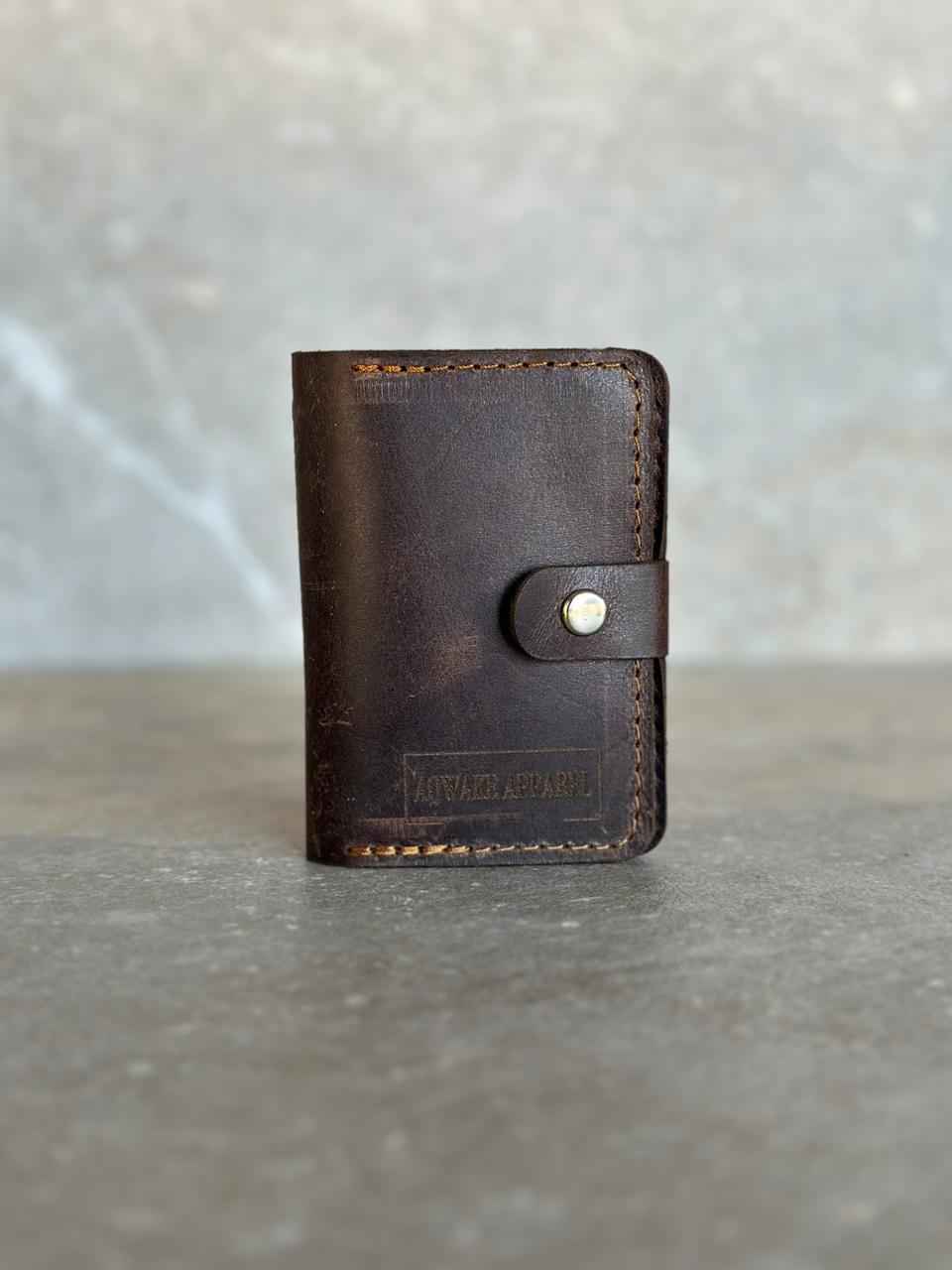 The Mini Compact Leather Wallet - African Apparel