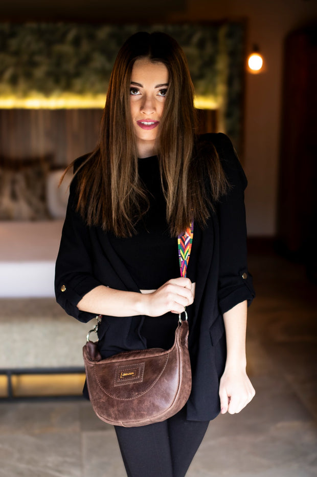 The Crescent Leather Bag