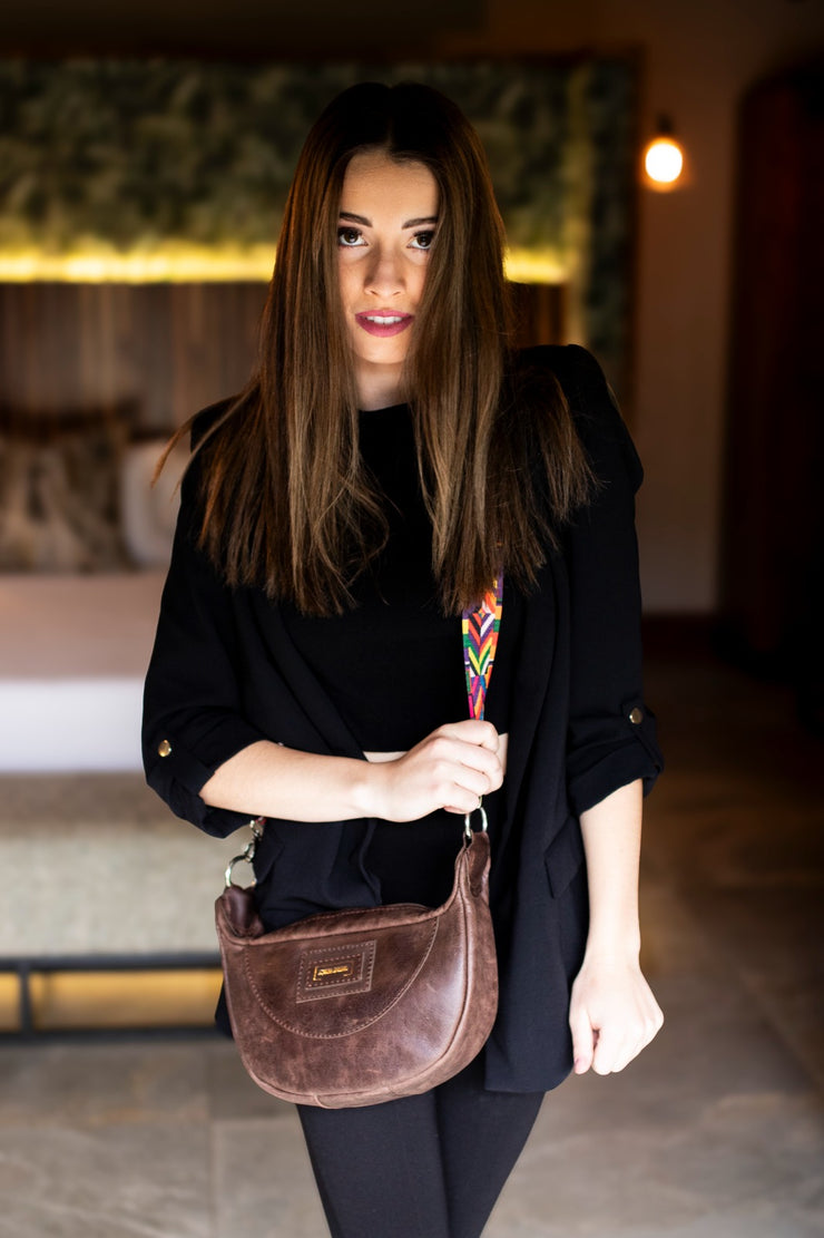 The Crescent Leather Bag