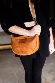 The Crescent Leather Bag