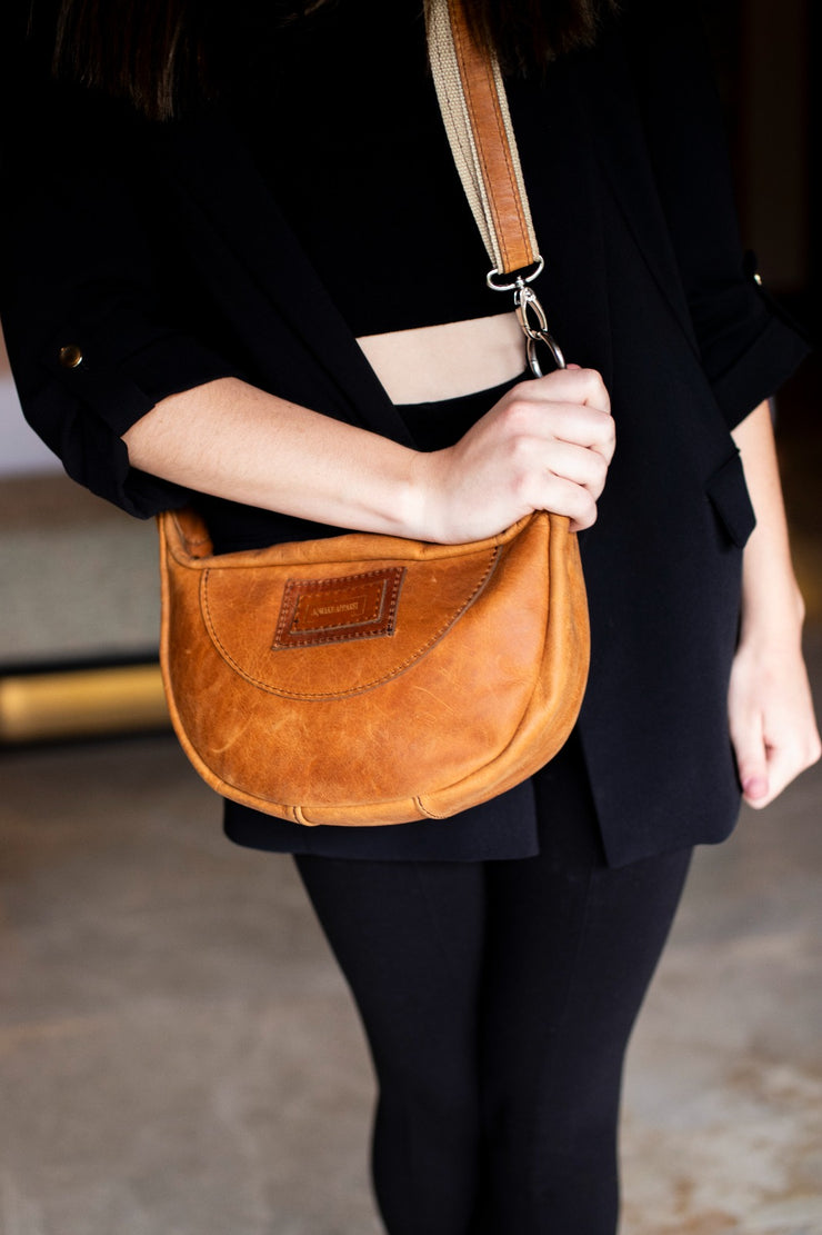 The Crescent Leather Bag