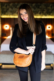 The Crescent Leather Bag