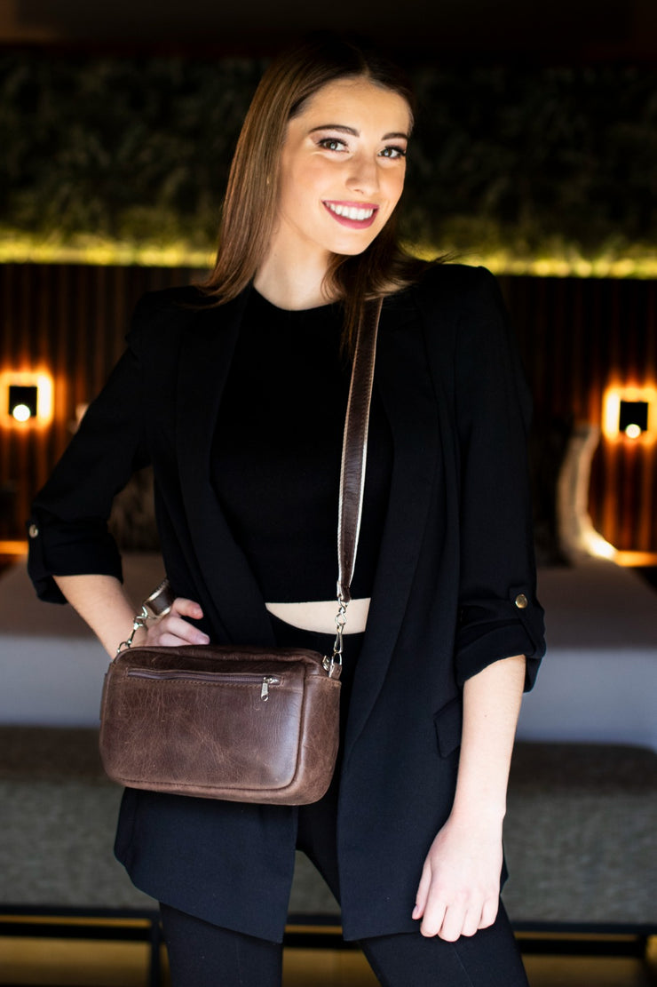 The Emily Crossbody Leather Bag