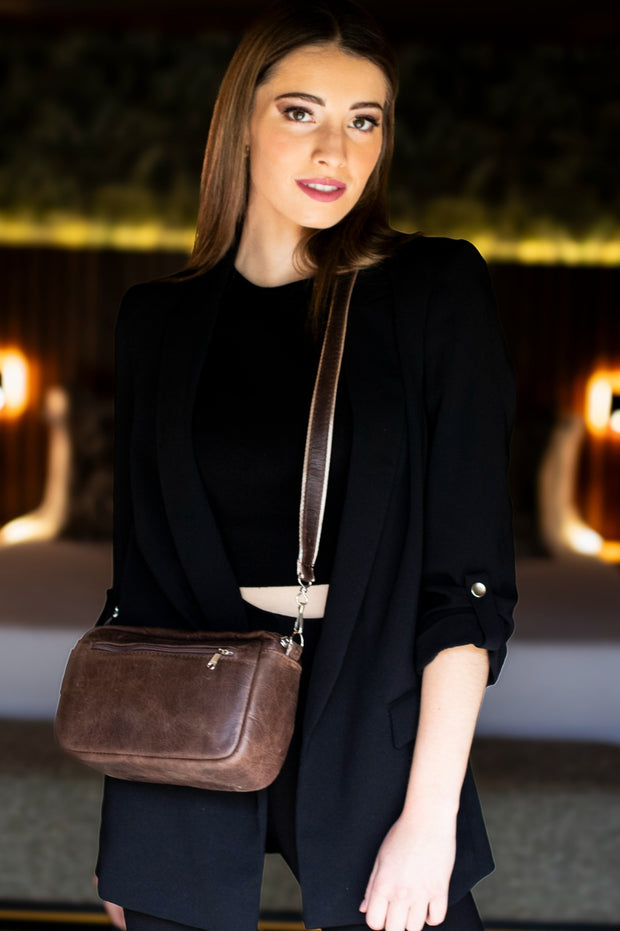 The Emily Crossbody Leather Bag