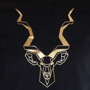 The Kudu T Shirt - Black & Gold