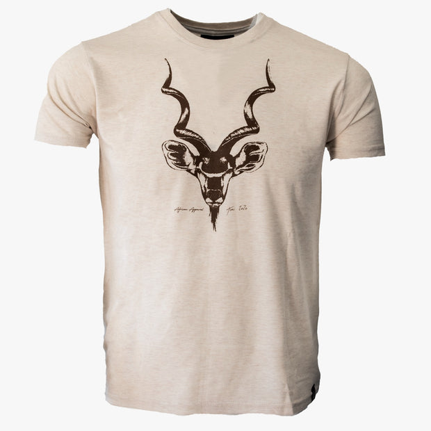 The Grey Ghost T Shirt - Oatmeal Melange
