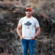 The Wild Fig T Shirt - Oatmeal Melange