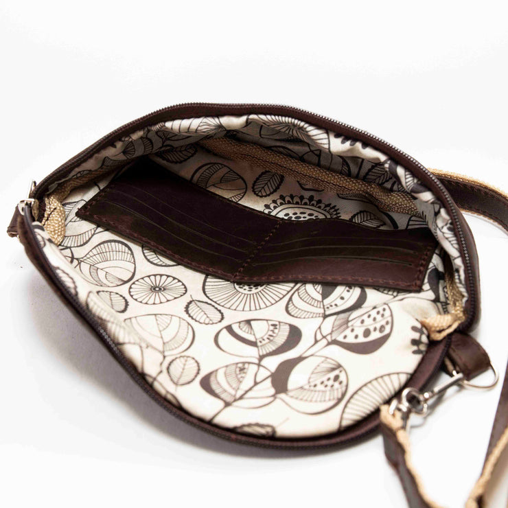 The Lunar Crossbody Leather Bag