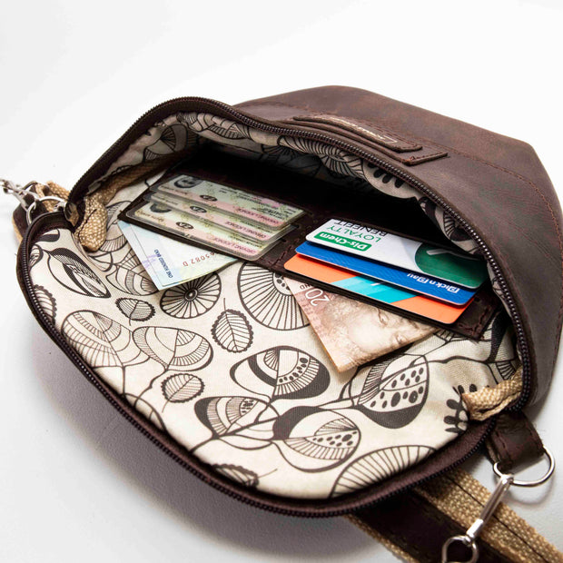 The Lunar Crossbody Leather Bag