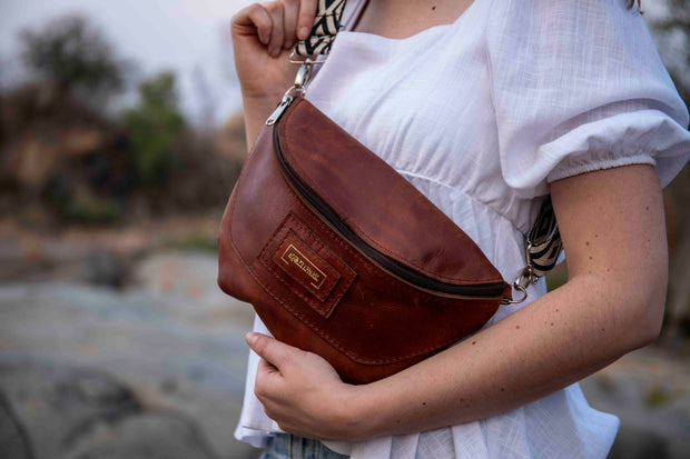 The Lunar Crossbody Leather Bag