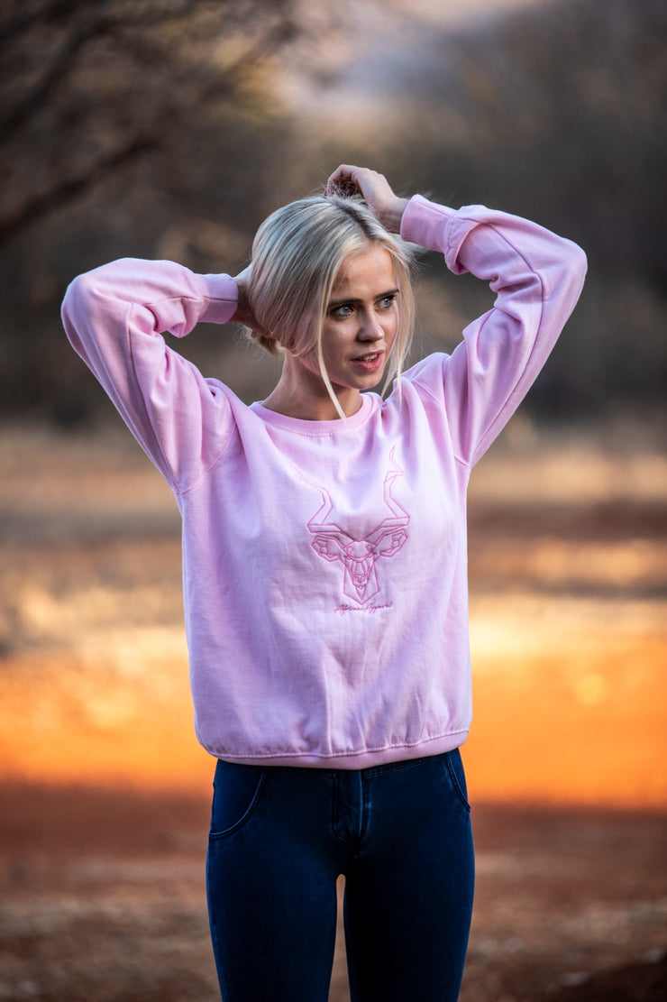 The Kudu Sweater - Dusty Pink