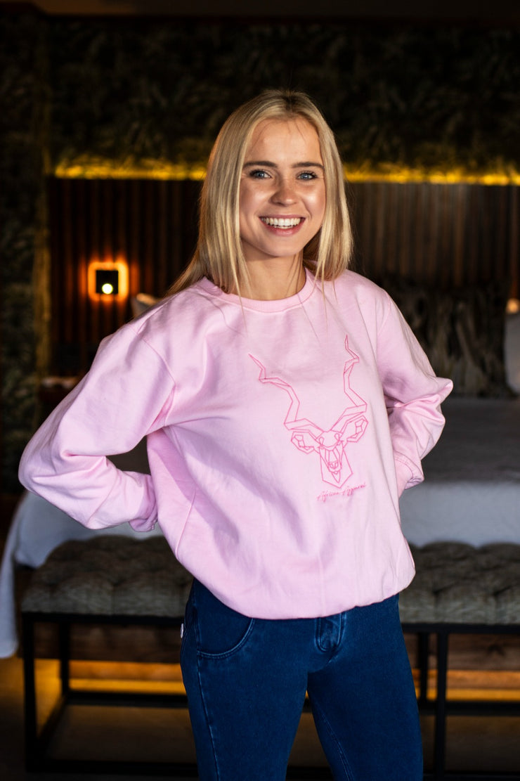 The Kudu Sweater - Dusty Pink