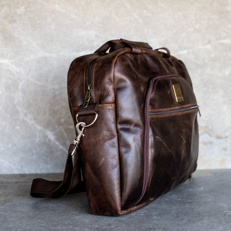 The Marula Leather Laptop Bag