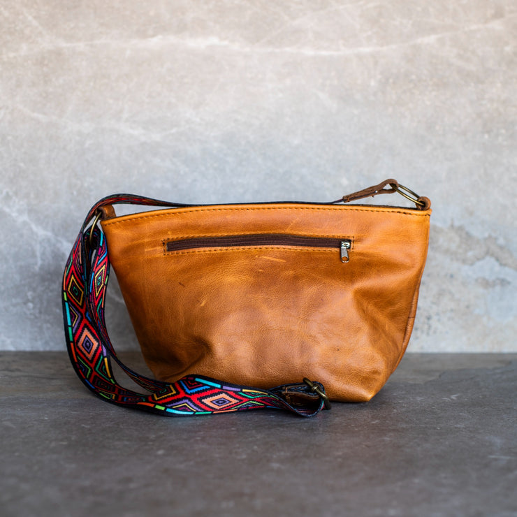 The Strelitzia Leather Handbag