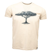 The Umbrella Thorn T Shirt - Oatmeal Melange
