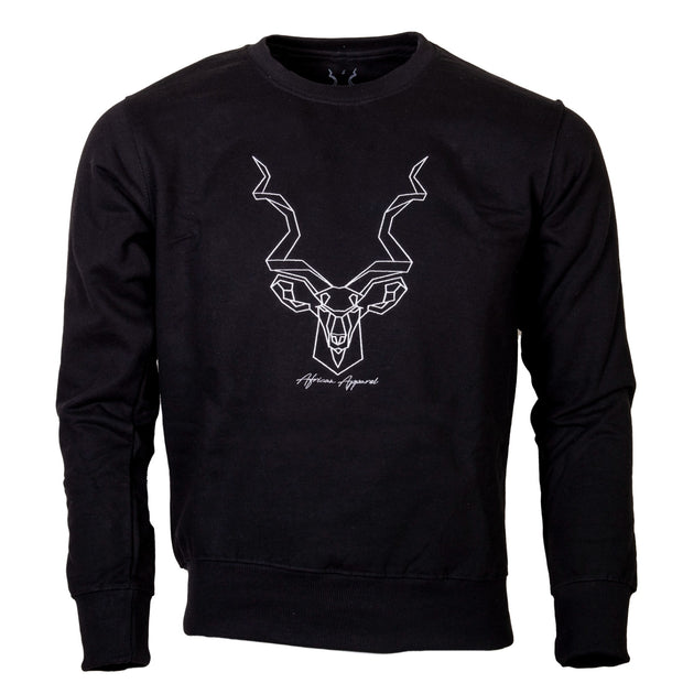 The Kudu Sweater - Black & Grey