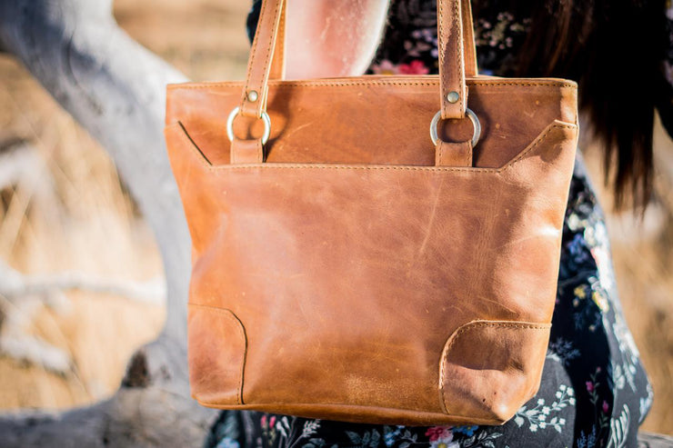 The Cycad Leather Handbag