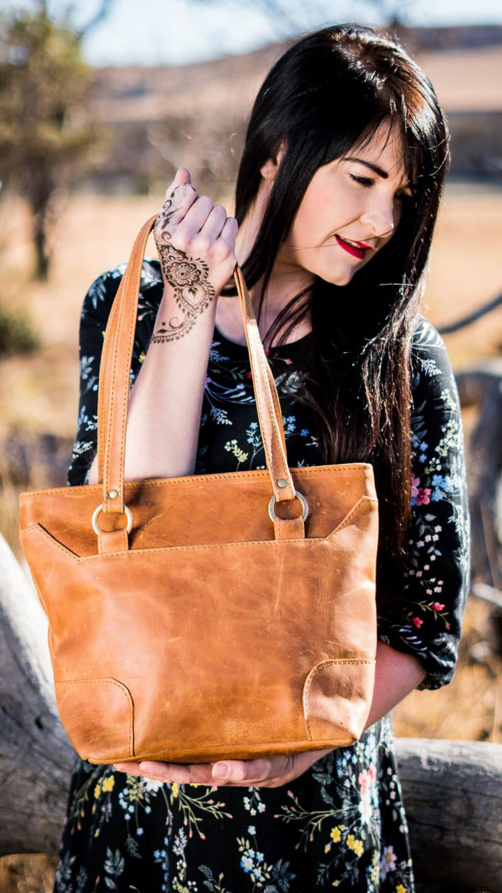 The Cycad Leather Handbag