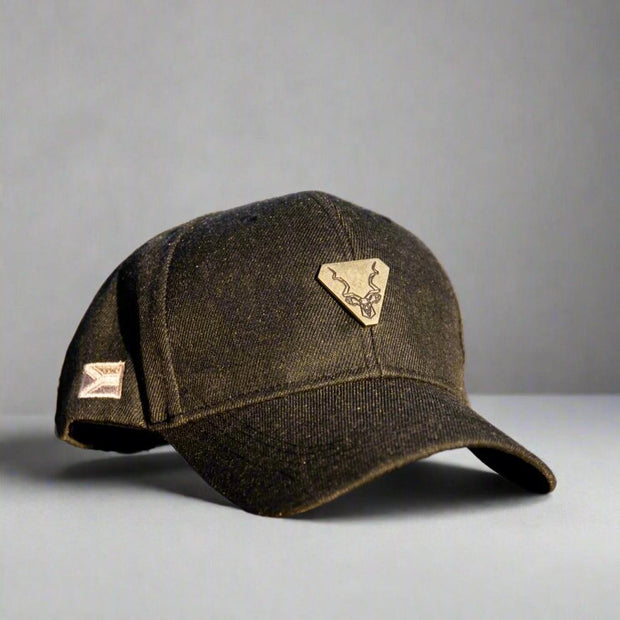 Bark & Bronze Kudu Snapback Cap