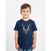 3D Kudu Kids' Navy Shirt
