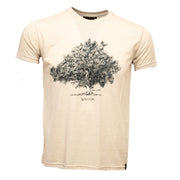 The Wild Fig T Shirt - Oatmeal Melange