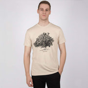 The Wild Fig T Shirt - Oatmeal Melange