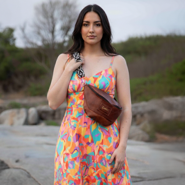 The Lunar Crossbody Leather Bag