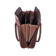 The Lily Leather Laptop Bag - African Apparel