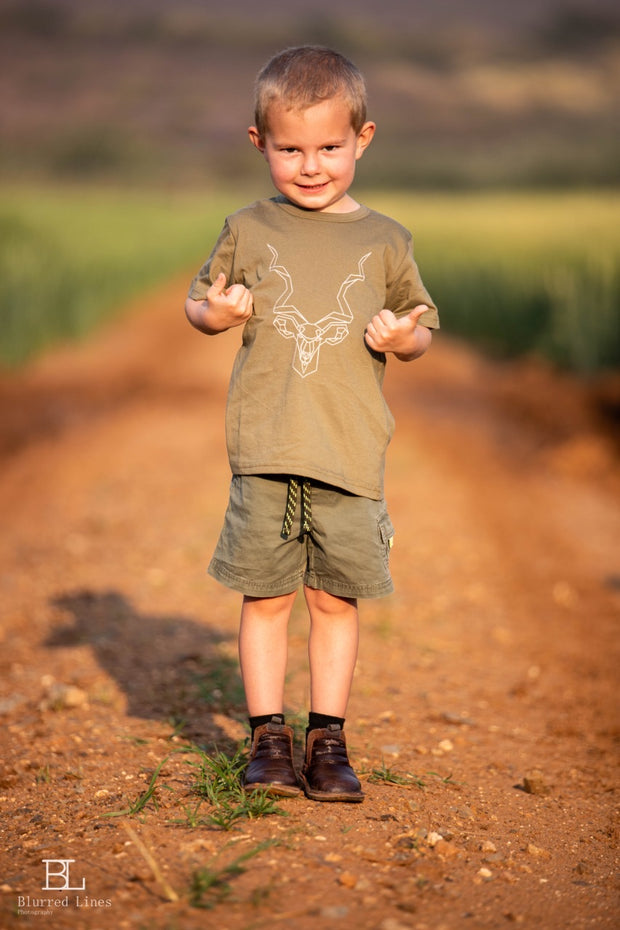 Olive Kids T Shirt - African Apparel